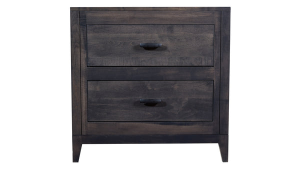 Mesa de noche moderna Storm Grey